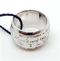 Ring Bliss Woman Taogd+ in Silver Diamante 0.01 Ct 2024100-9 - 2024100-9